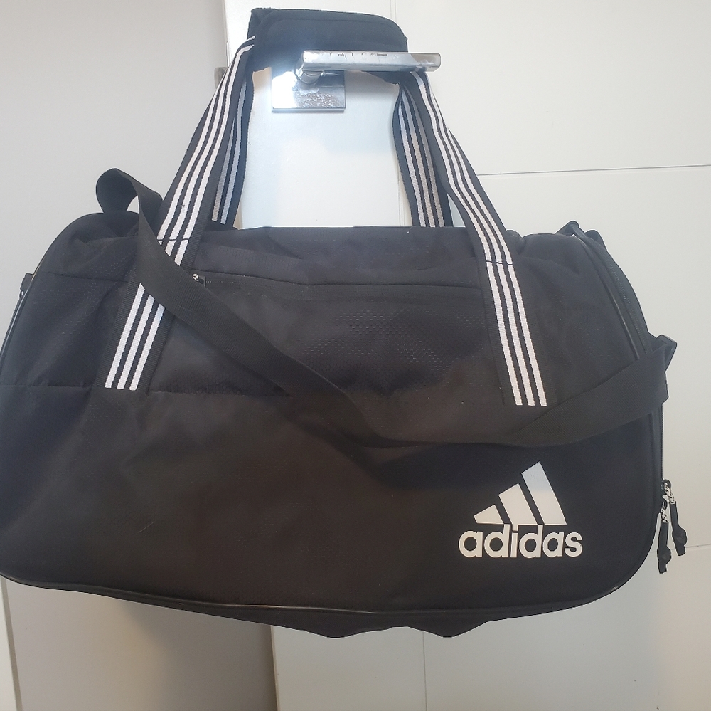 Adidas Black Duffel Bag